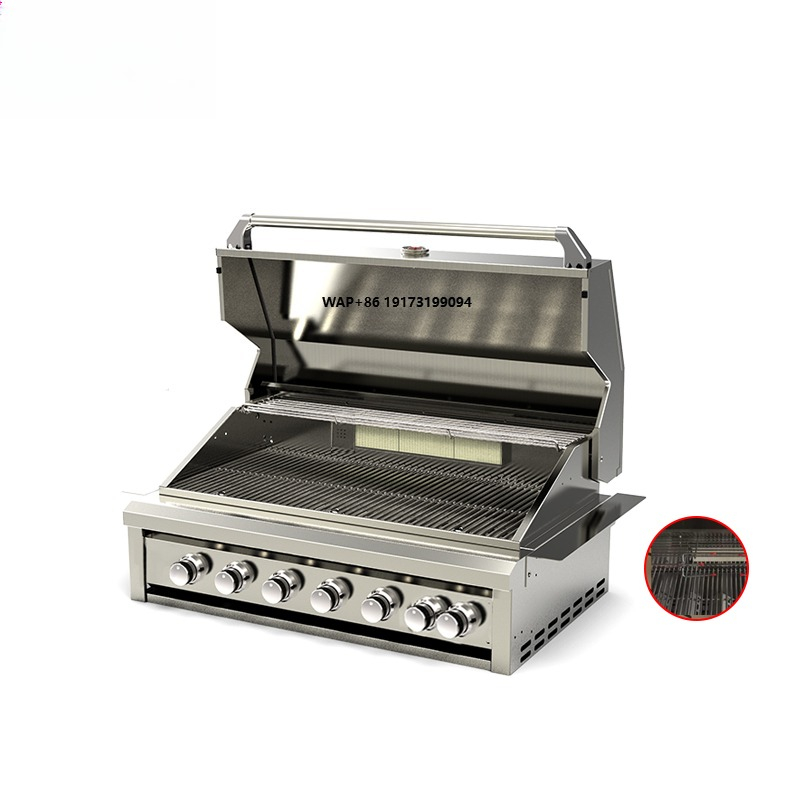 Outdoor Camping Zone - Vollwertiger OEM Edelstahl Outdoor-Camping Einbau-Gasgrill mit