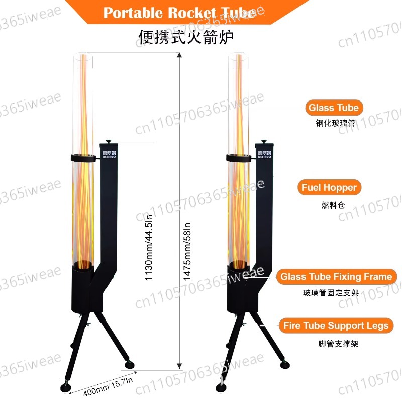 Outdoor Camping Stove Wood - Outdoor-Camping, Winter-Pelletofen, Heizofen Vertikaler Holzofen, Hofheizofen