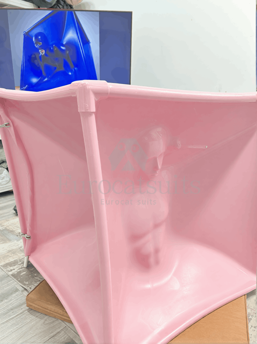 Inflatable Mattress - Maßgeschneiderte Latex Fetisch Schlaf Bett Tasche