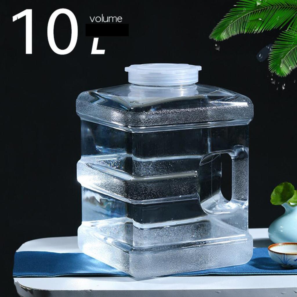 Outdoor Camping Water Jug - 20L Mineralwasserflasche Lebensmittelqualität PC Tragbarer Auto-Wasserbeutel