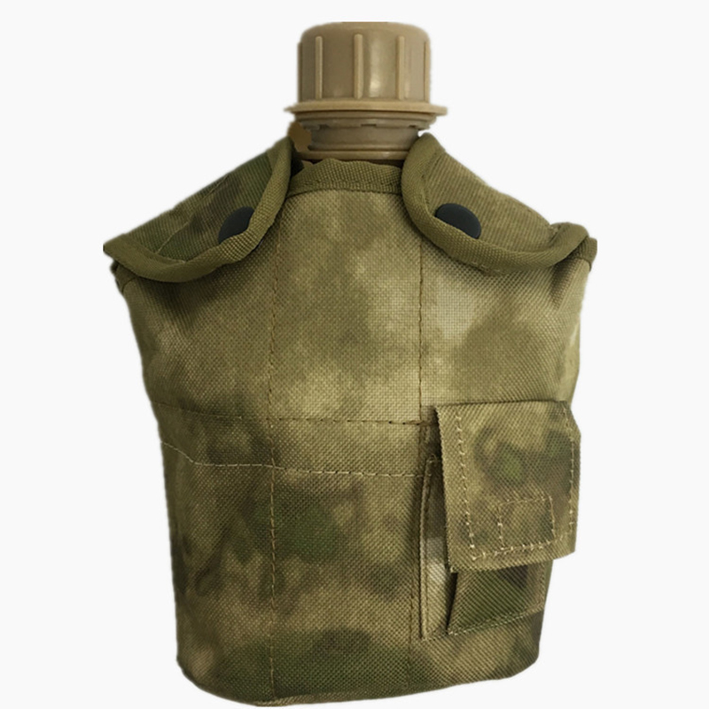 Outdoor Camping Games - 1L Outdoor Militärische Taktische Wasser Flasche