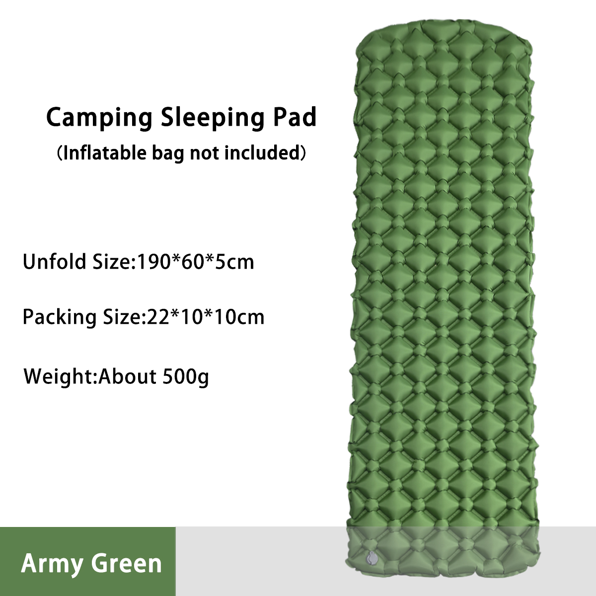 Inflatable Mattress - Camping-Luftmatratze für Zelt Faltbares Campingbett Schlafmatte