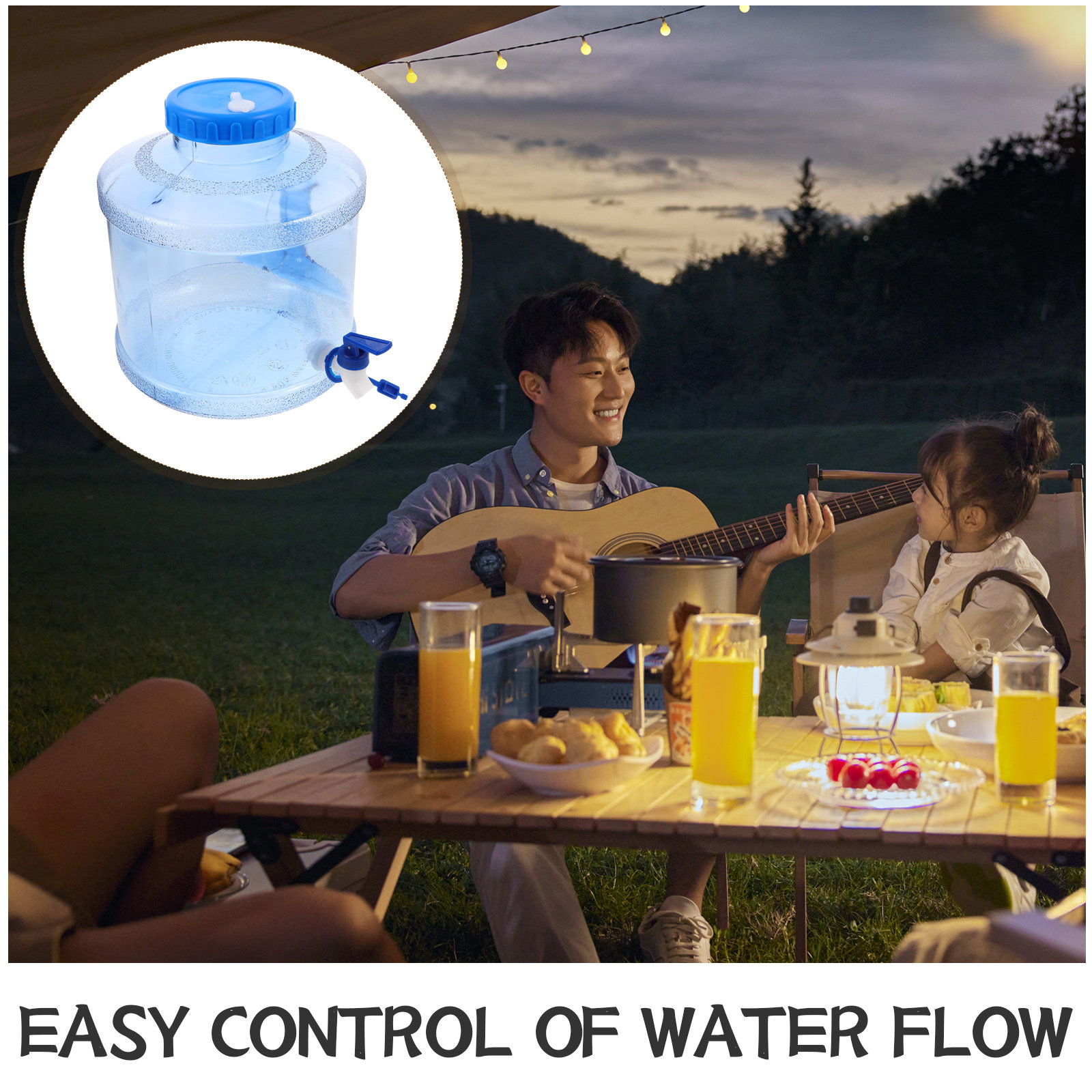 1 Set 7,5L Trinkwasserbehälter – Outdoor Camping Water Jug Bewertung und Preis