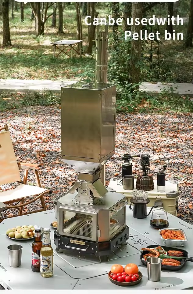 HOMFUL Tragbarer Holzofen für  – Outdoor Camping Stove Wood Bewertung und Preis