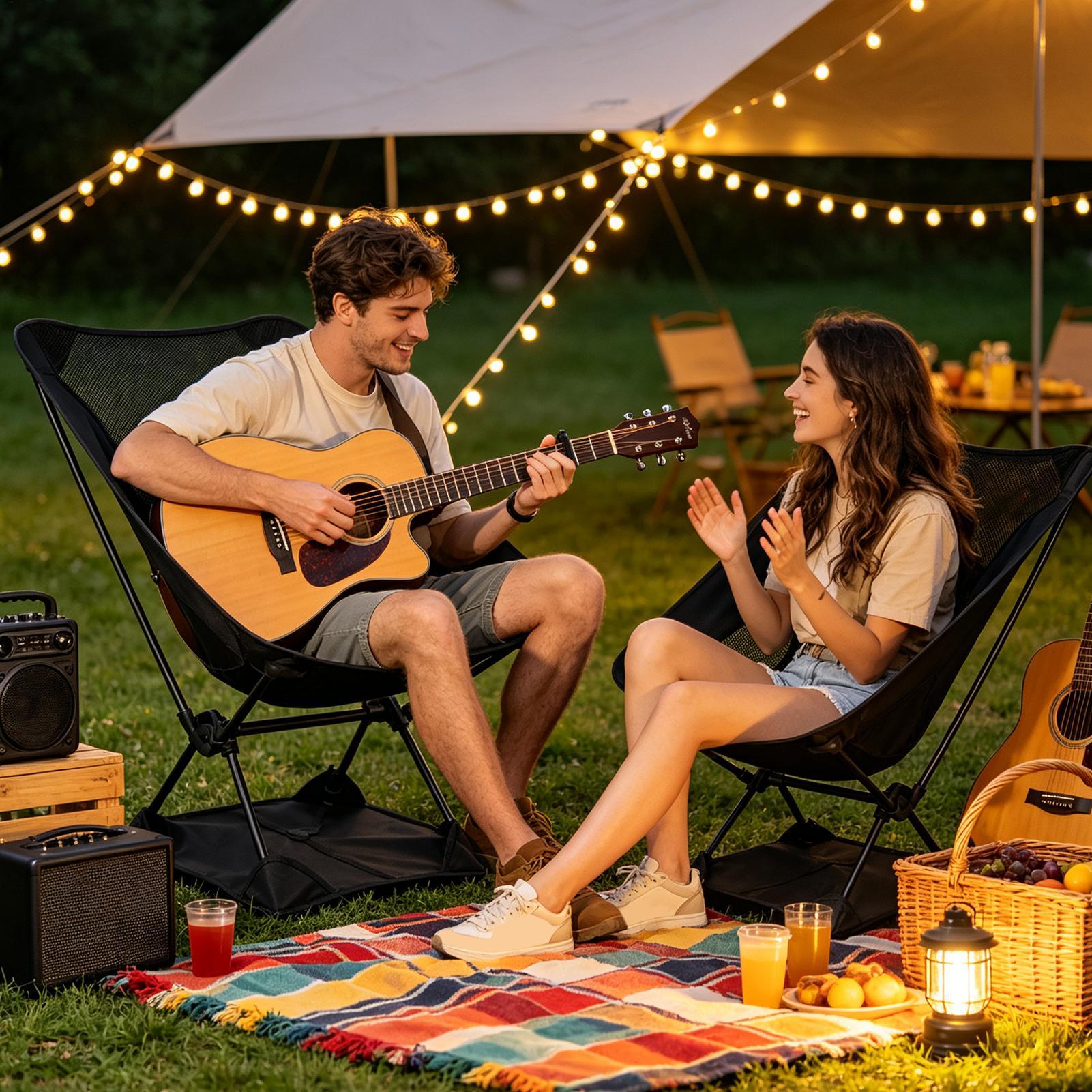 Bodenunterlage für Campingstüh – Outdoor Camping Loveseat Bewertung und Preis