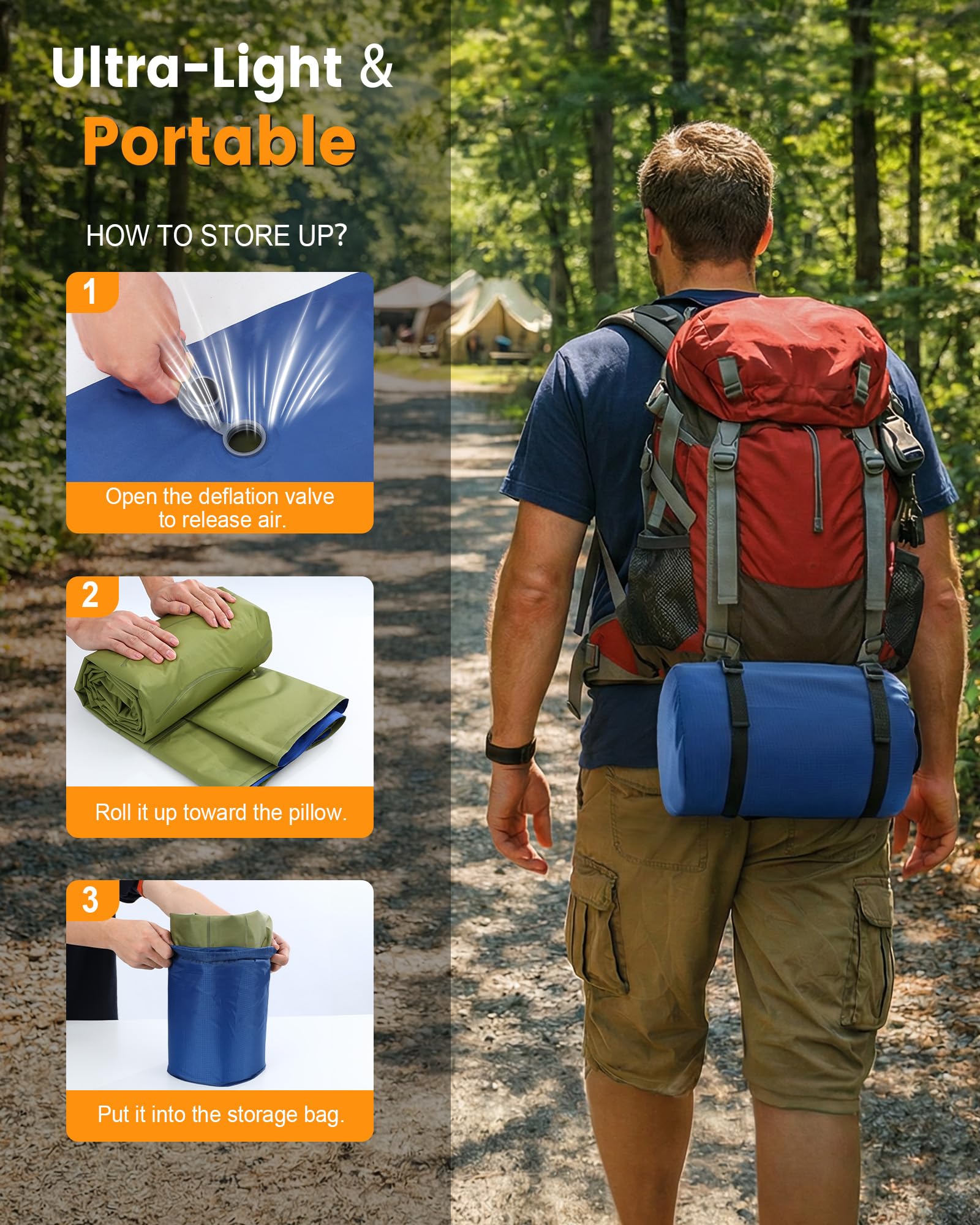 Dicke aufblasbare Camping-Isom – Inflatable Mattress Bewertung und Preis