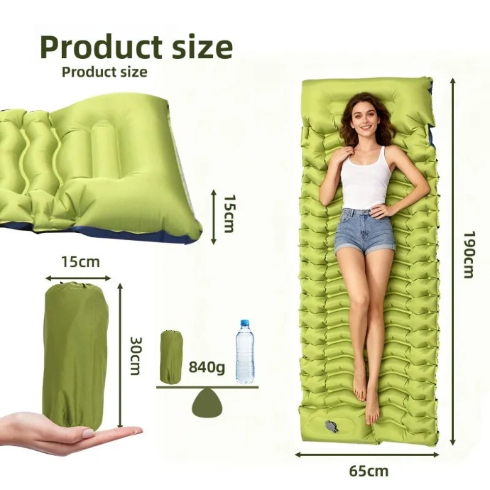 Camping-Schlafmatte, aufblasba – Outdoor Camping Cot Bewertung und Preis