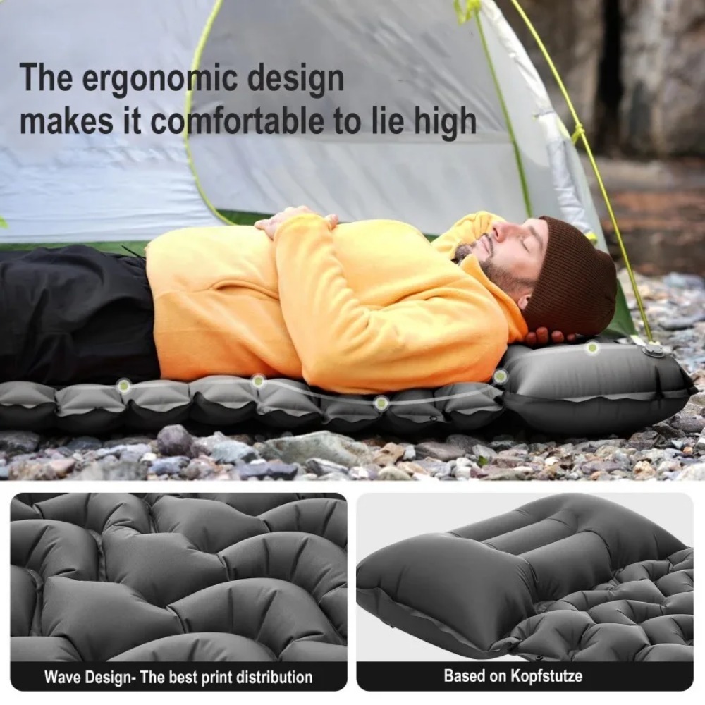 Camping-Schlafmatte, aufblasba – Outdoor Camping Cot Bewertung und Preis