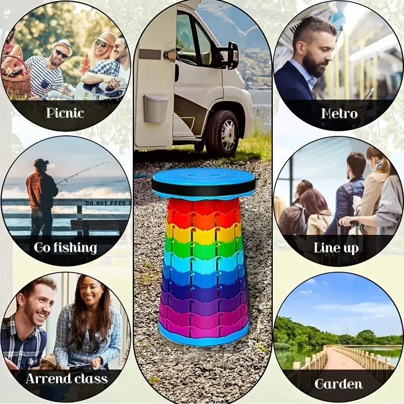 Regenbogenfarbener Teleskop-Ca – Outdoor Camping Loveseat Bewertung und Preis