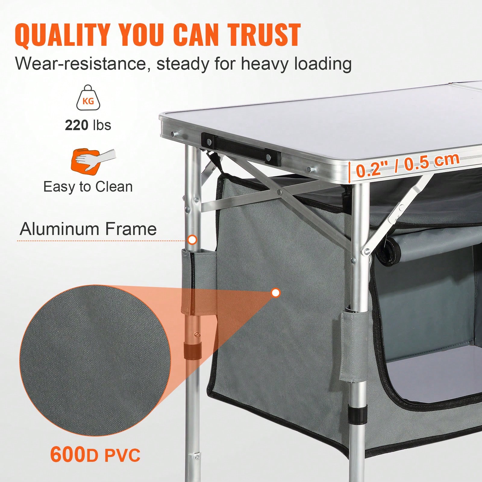 Schnell aufzubauender klappbar – Outdoor Camping Kitchen Setup Bewertung und Preis