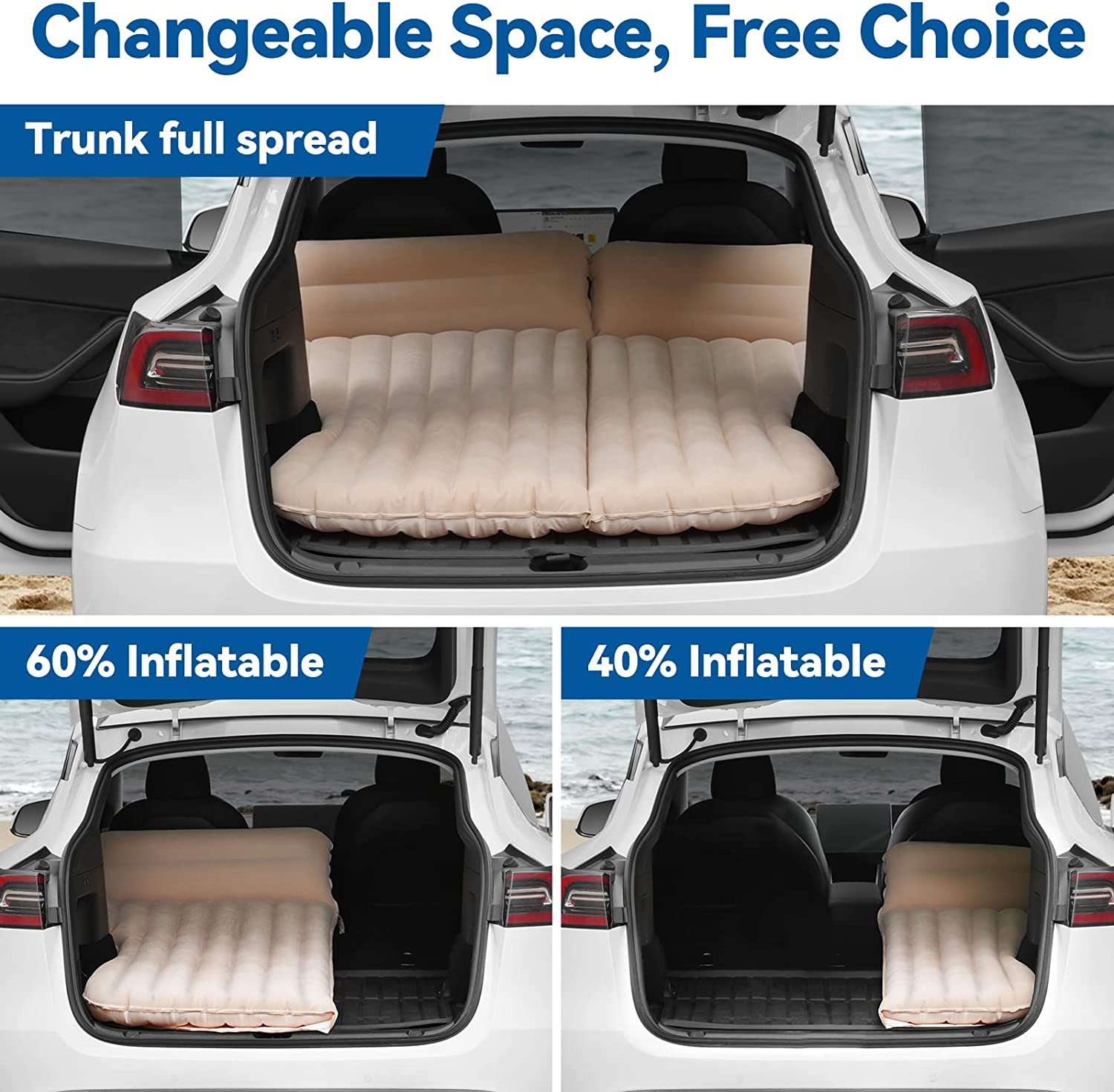 Auto Aufblasbare Bett Für Tesl – Inflatable Mattress Bewertung und Preis