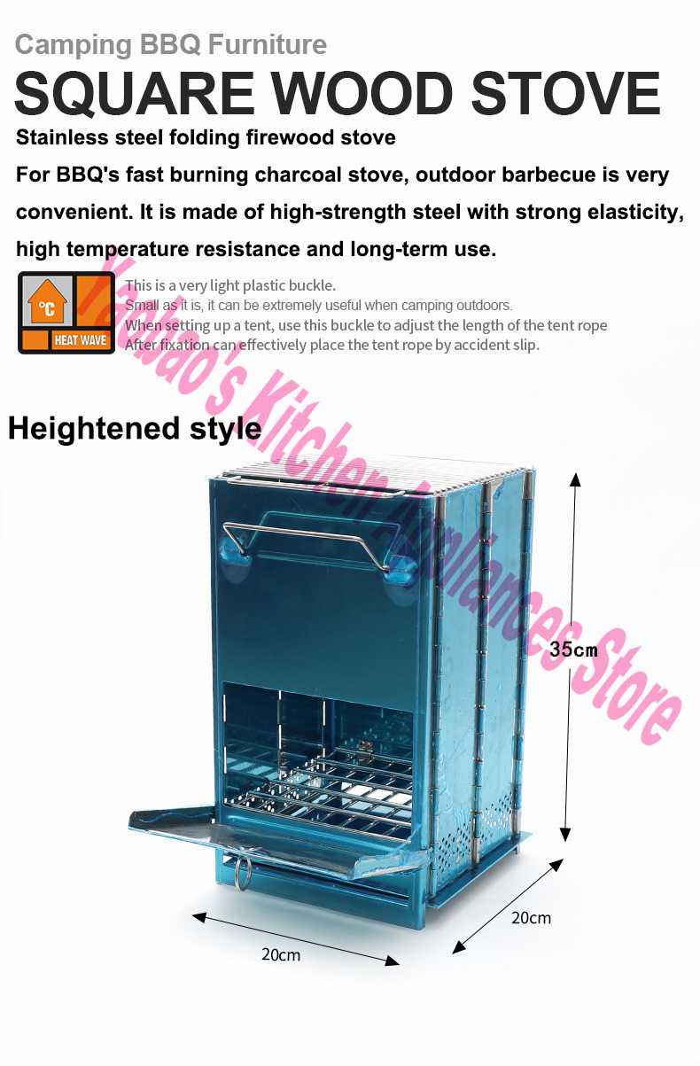 Holzofen für Outdoor-Camping,  – Outdoor Camping Stove Wood Bewertung und Preis