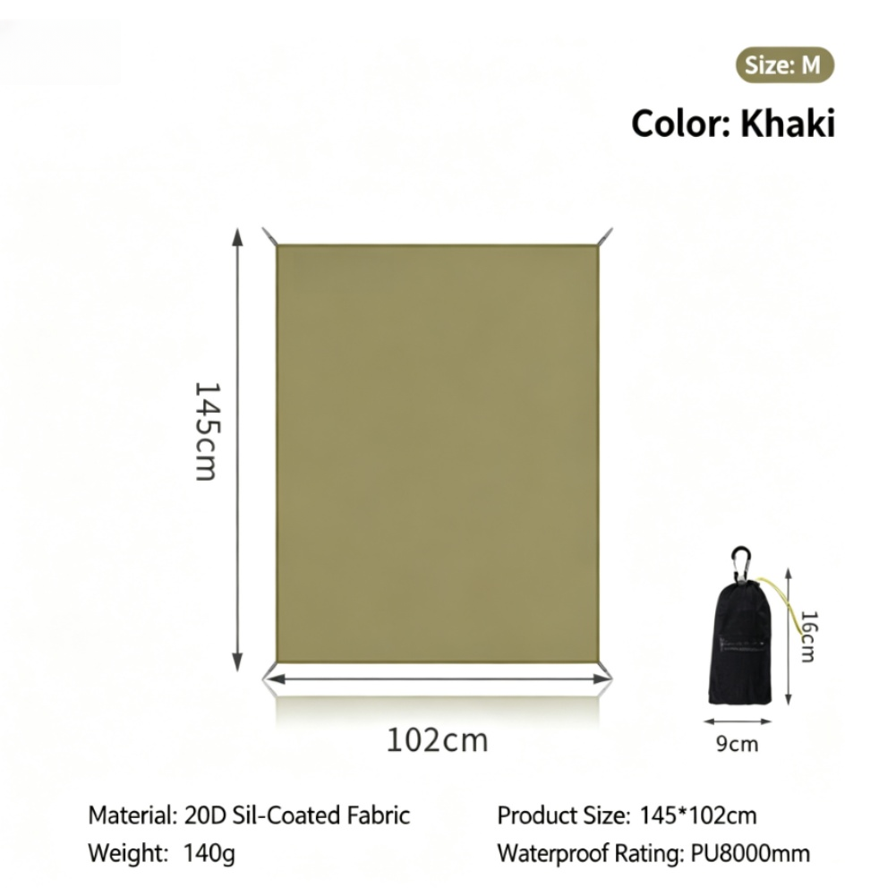 Ultraleichte 93g Wasserdichte  – Ultralight Ground Sheet Bewertung und Preis