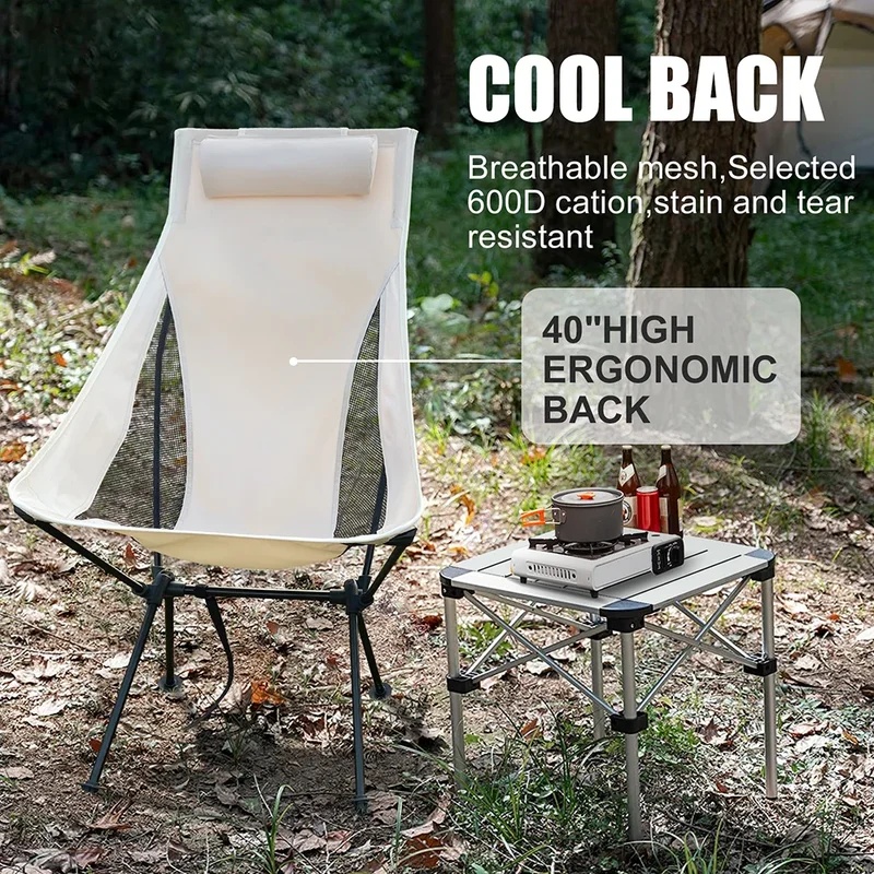 Leichter Aluminium-Klappstuhl  – Outdoor Camping Loveseat Bewertung und Preis