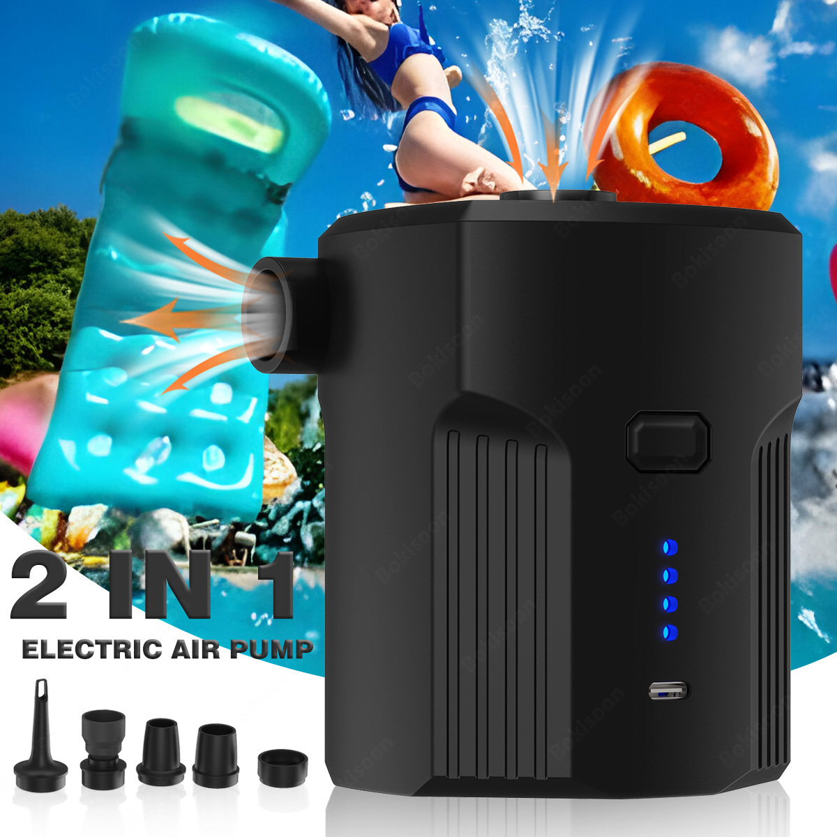Tragbare elektrische Luftpumpe – Inflatable Mattress Bewertung und Preis