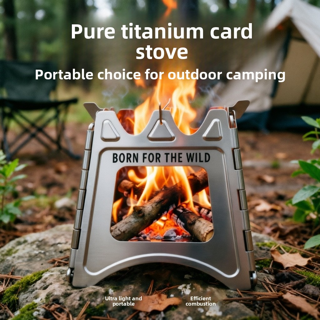 TiForge Kompakter Klappbarer T – Outdoor Camping Stove Wood Bewertung und Preis