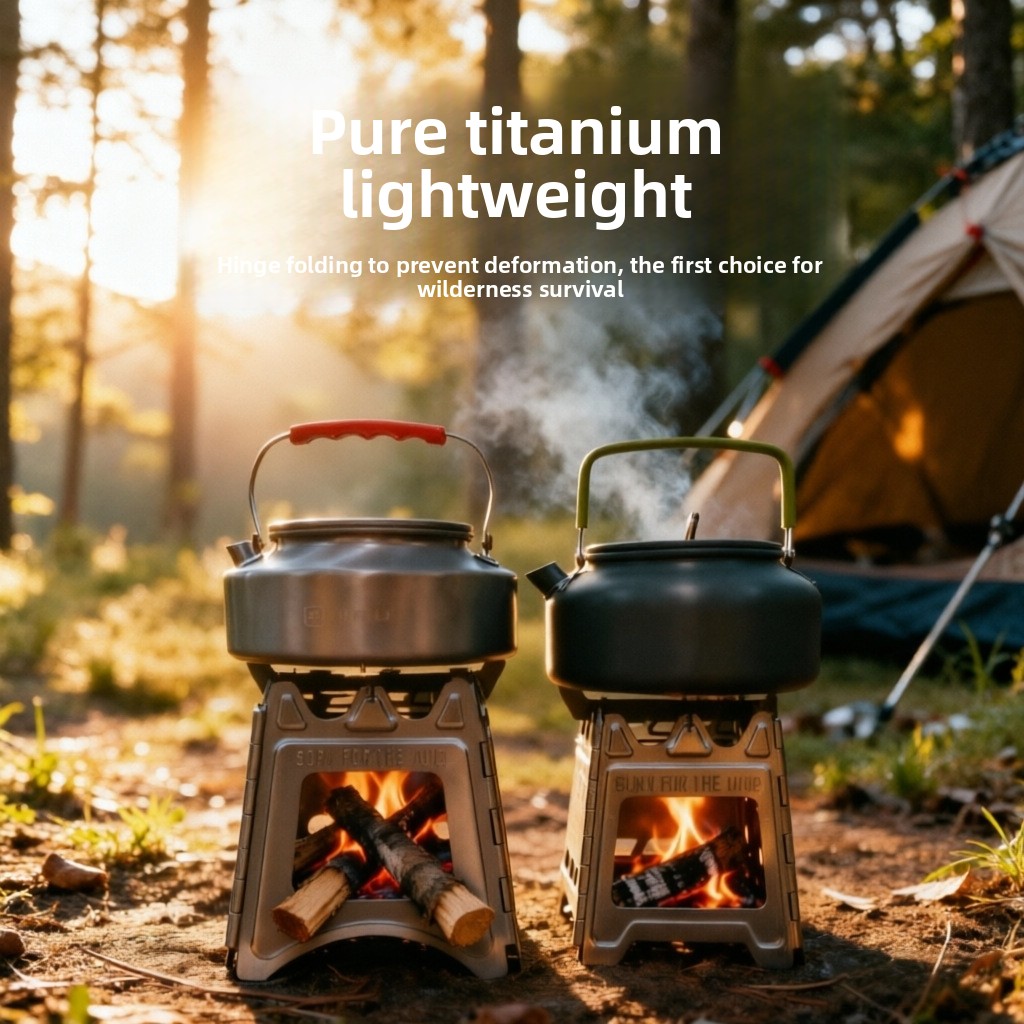 TiForge Kompakter Klappbarer T – Outdoor Camping Stove Wood Bewertung und Preis