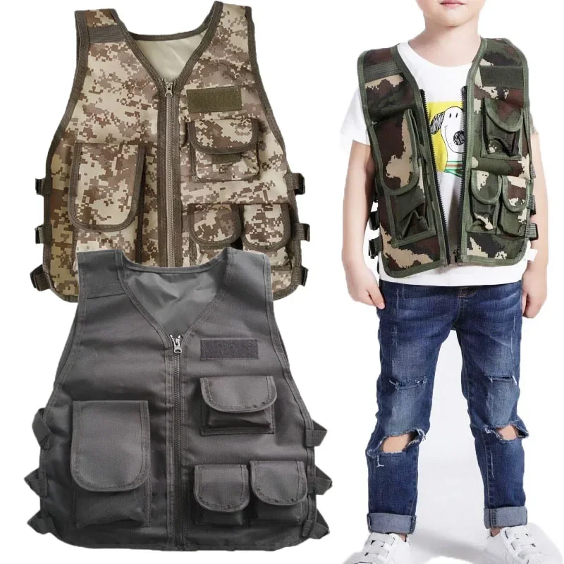 Taktische Weste für Kinder, Ta – Outdoor Camping Games Bewertung und Preis