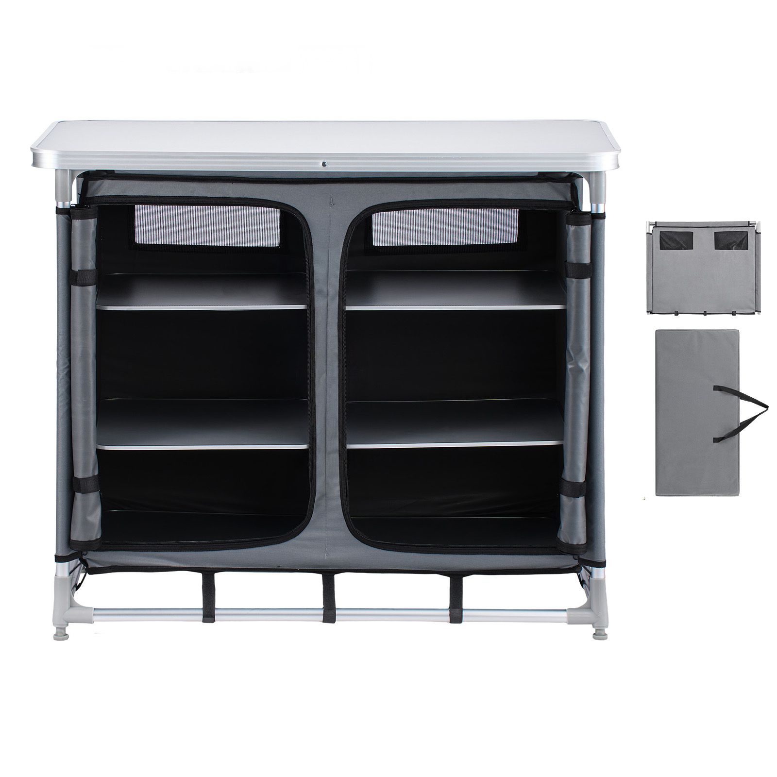 Camping-Aufbewahrungsschrank,  – Outdoor Camping Kitchen Setup Bewertung und Preis