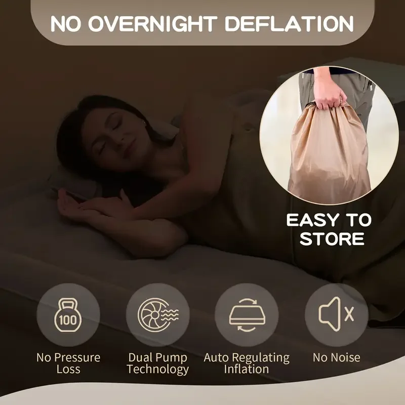 Luxuriöse aufblasbare PVC-Luft – Inflatable Mattress Bewertung und Preis