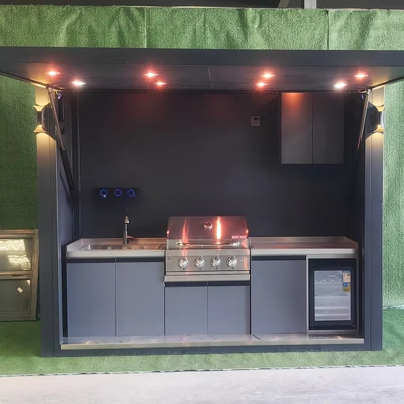 Tragbare Outdoor-Küchenstation – Outdoor Camping Kitchen Setup Bewertung und Preis