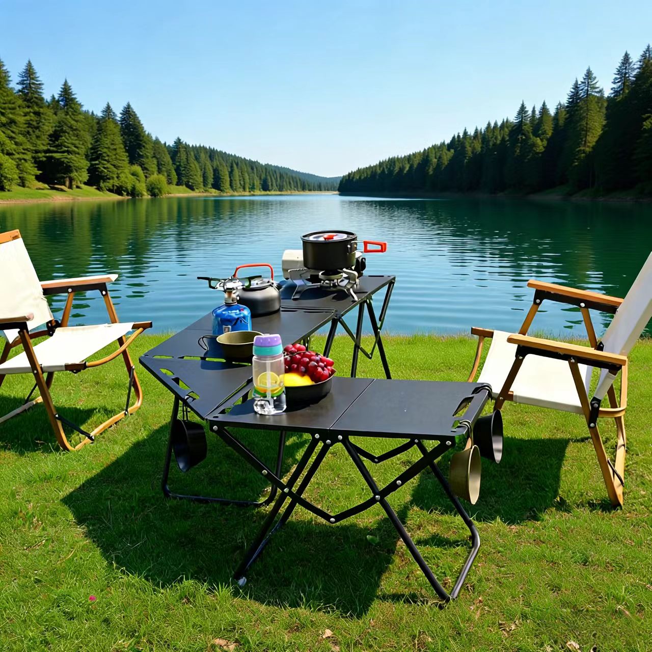 Tragbarer Leichtgewichtiger Sc – Outdoor Camping Kitchen Setup Bewertung und Preis
